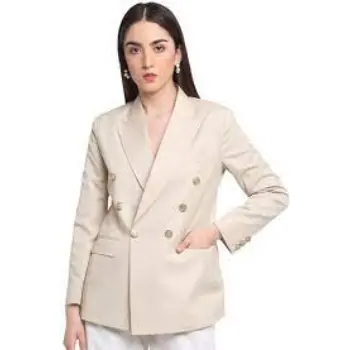 ENNOBLE Solid Single Breasted Party Women Blazer 